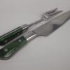 Carving set - Jade handled - Image 10