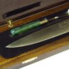 Carving set - Jade handled